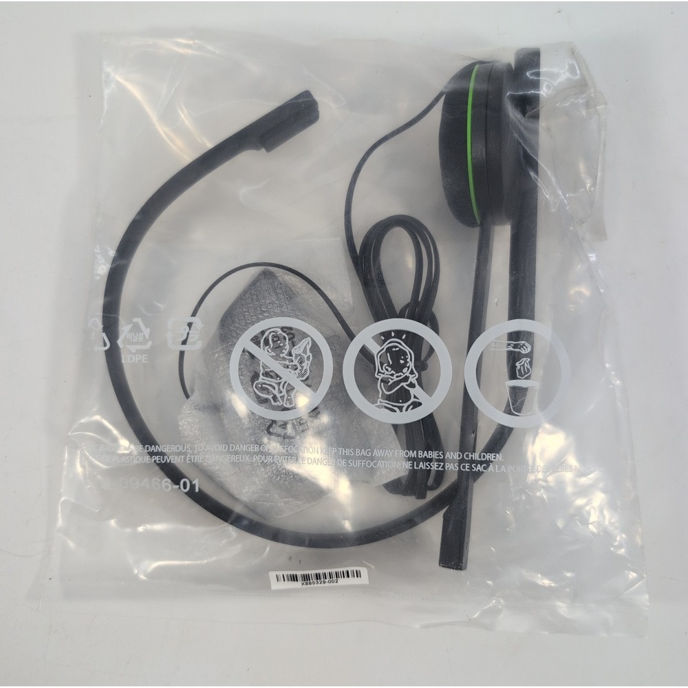 OEM Microsoft Xbox One Chat Headset X885329-002 X19-09466-01 New Sealed